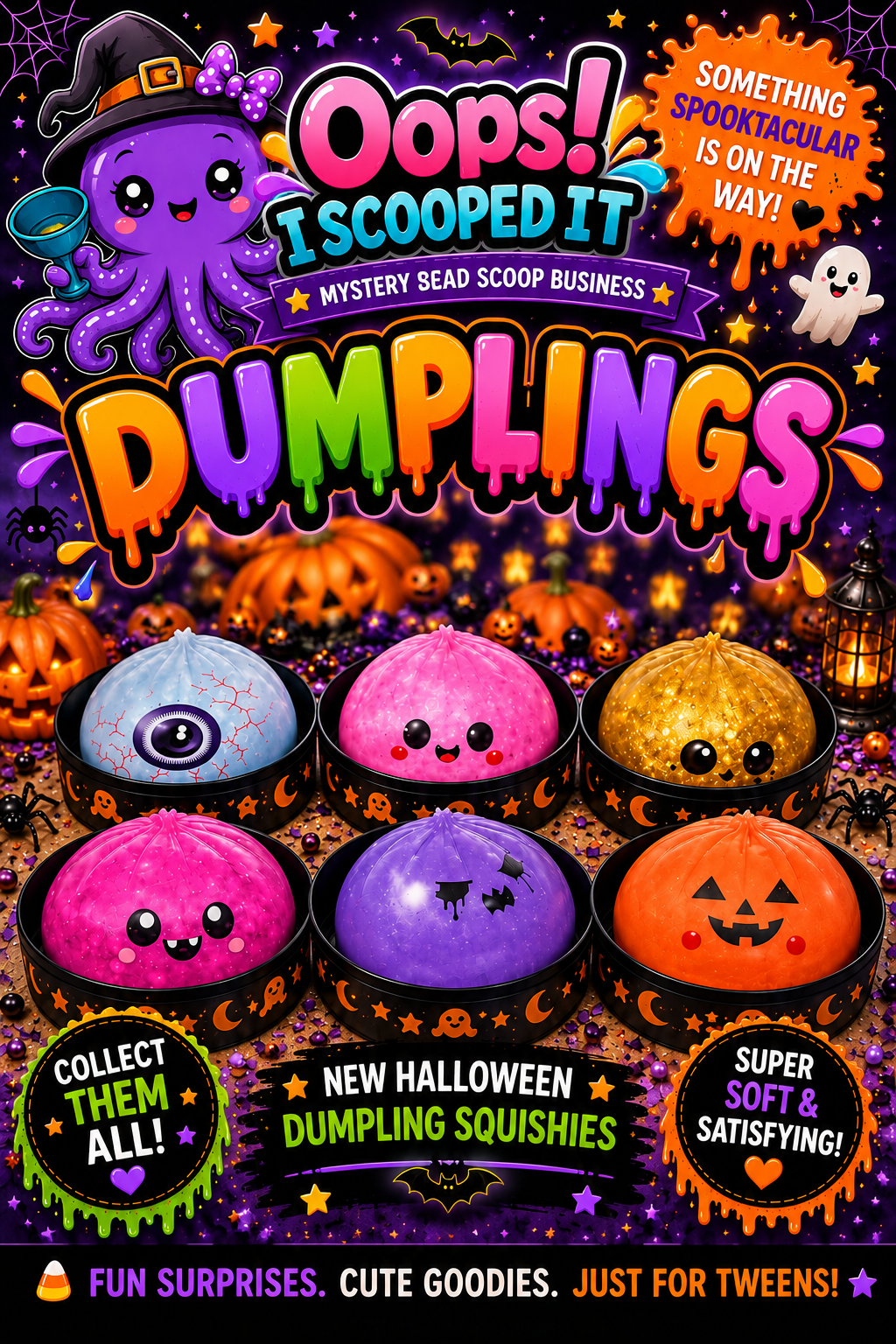 Halloween Dumpling Squishy